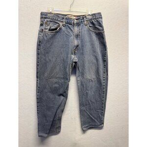 Levis 550 Relaxed Fit Mens Jeans W34 L32 Made In Haiti Denim